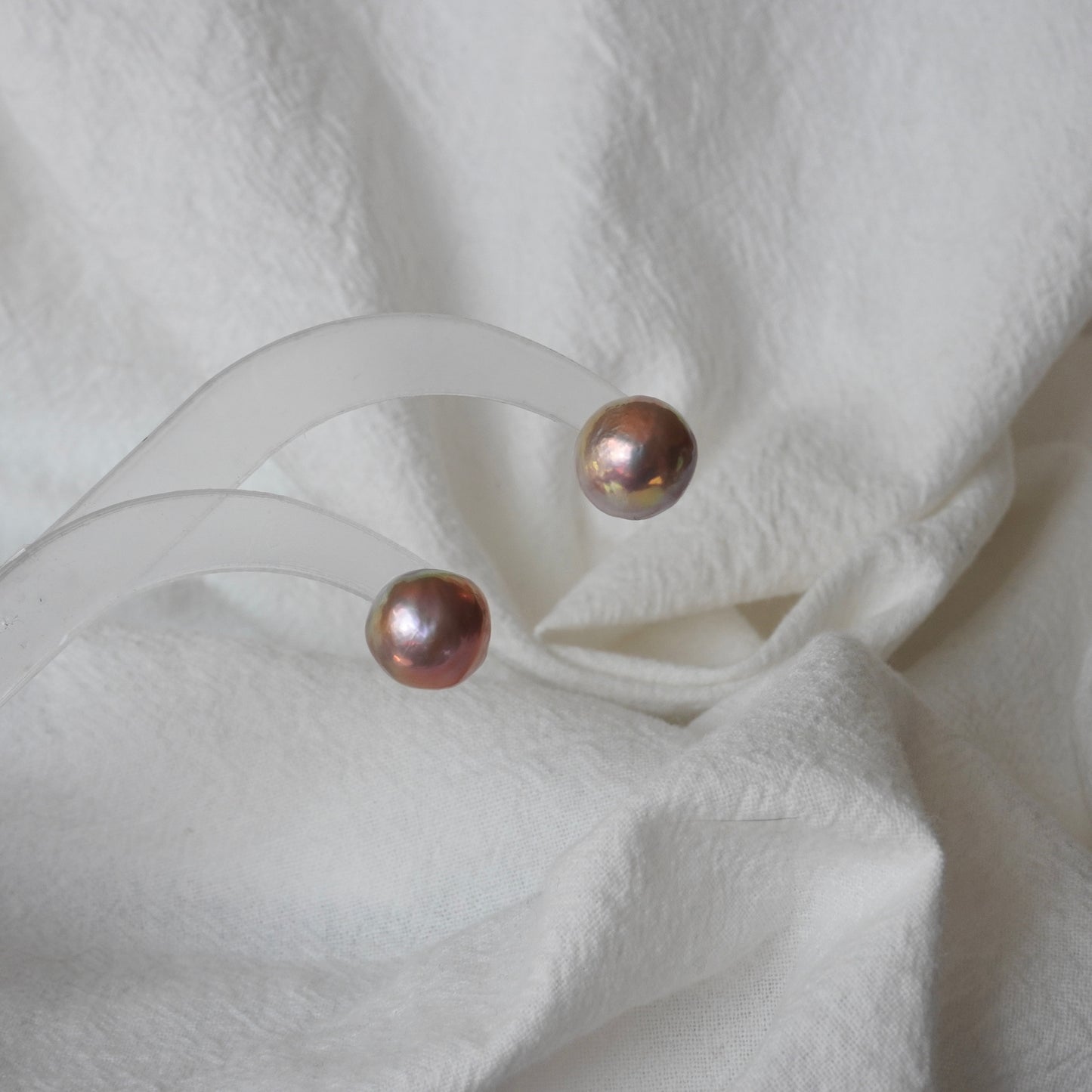 11.5mm-12mm Pearl Earring #95