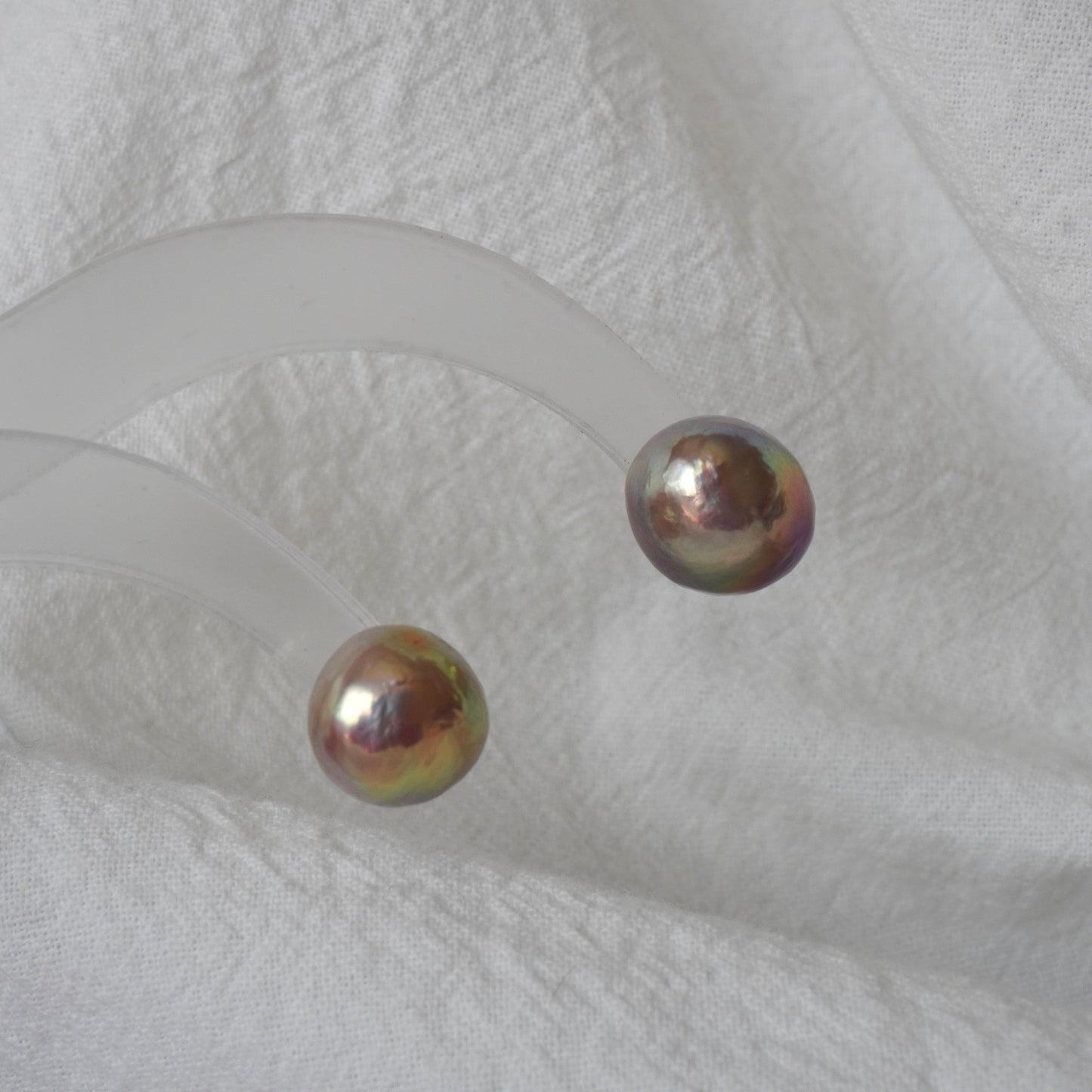 11mm-12mm Pearl Earring #93