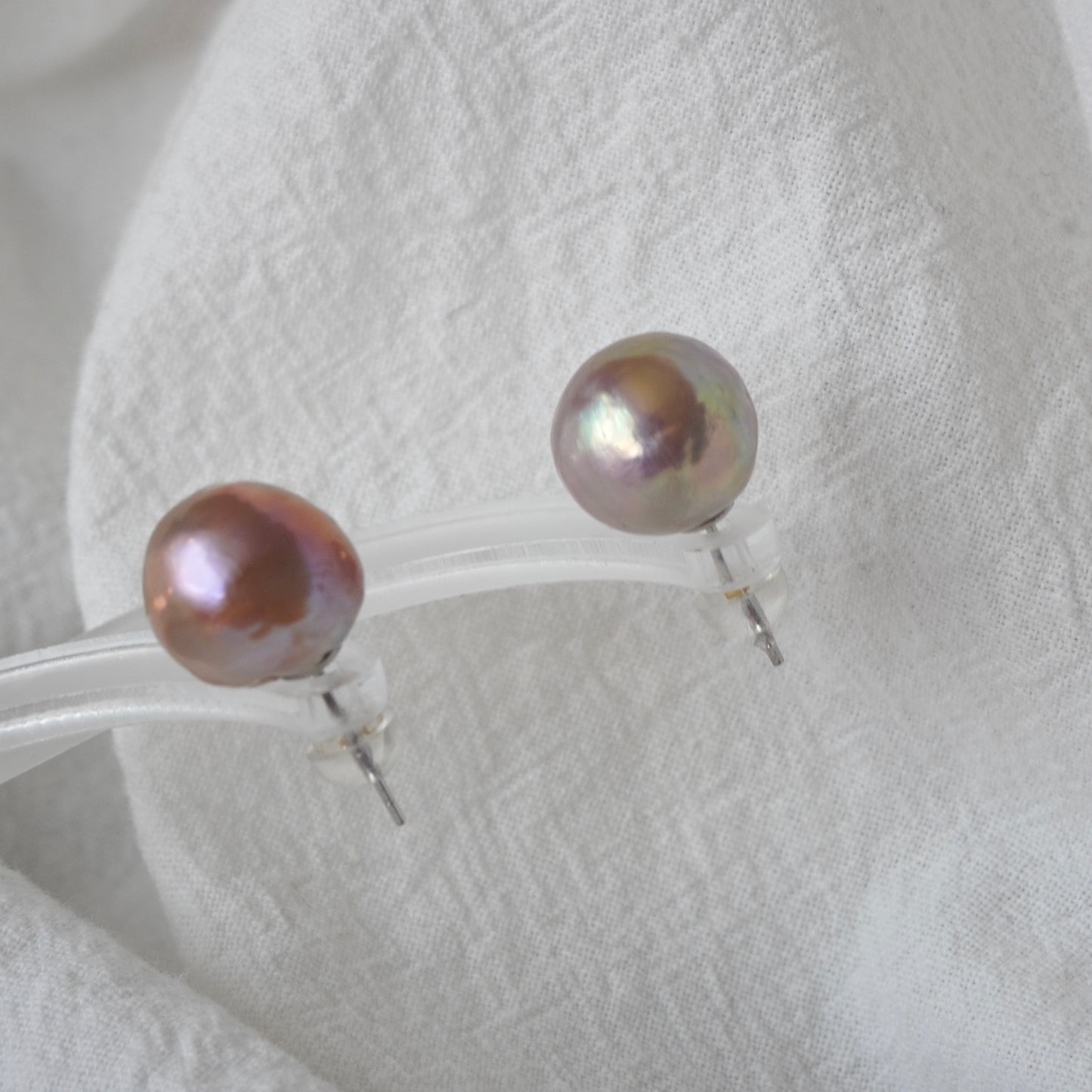 11.5mm-12mm Pearl Earring #95