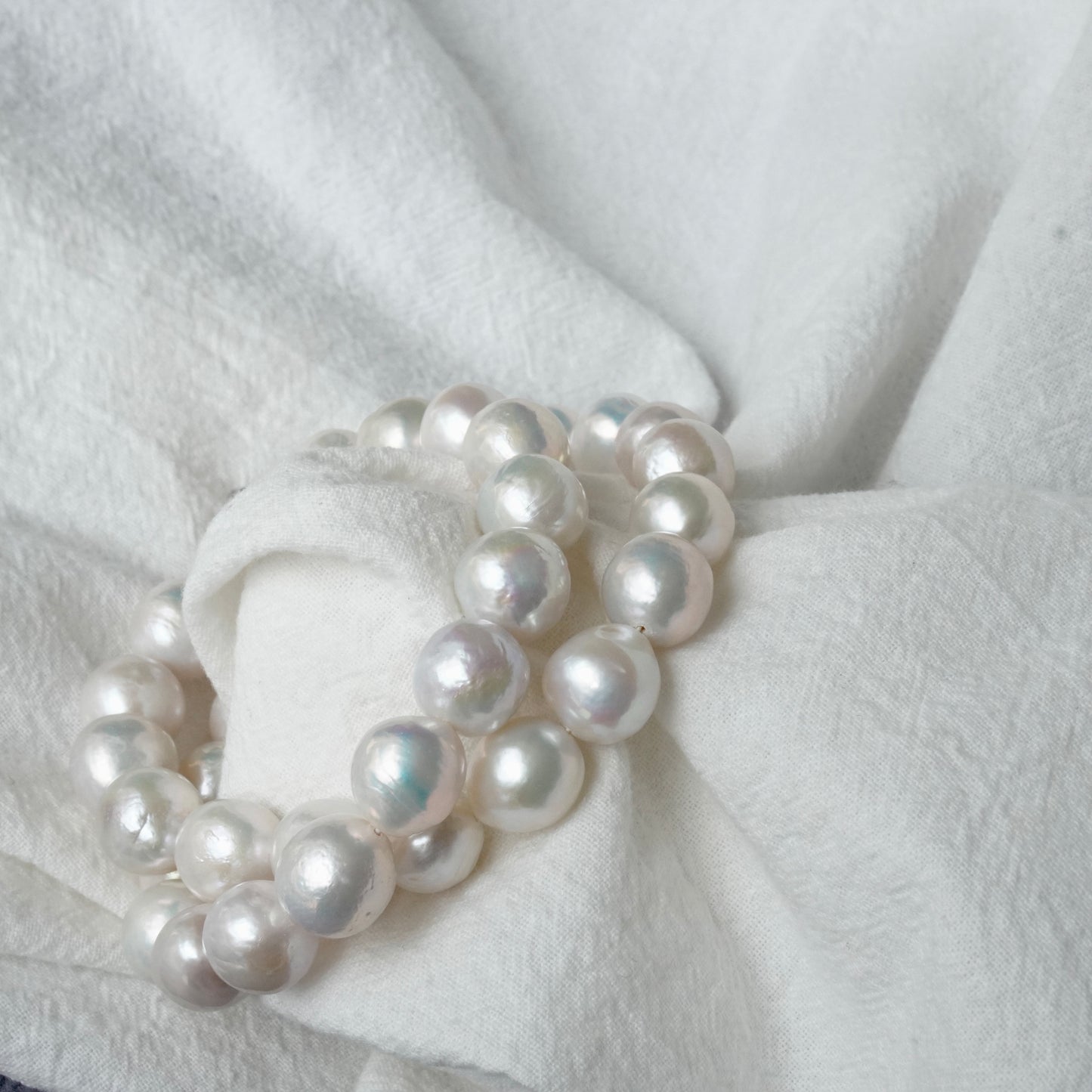 10.5mm-12mm Pearl Necklace #121
