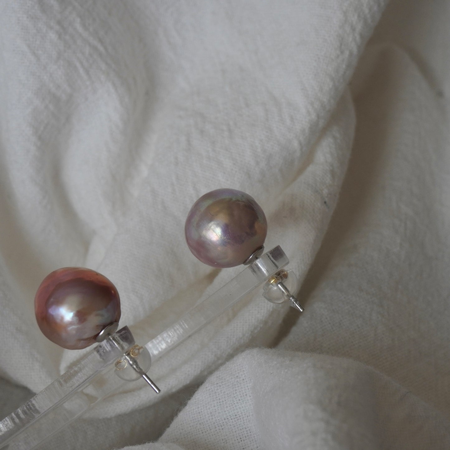 11.5mm-12mm Pearl Earring #95
