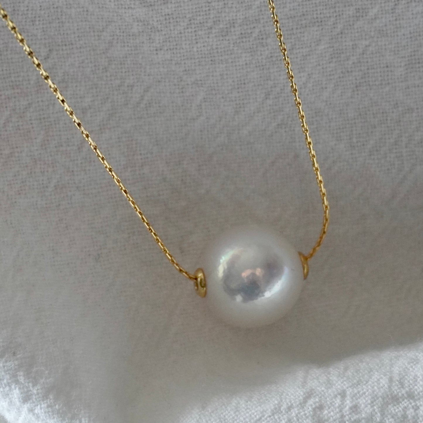 12.3mm Edison Pearl Necklace #3