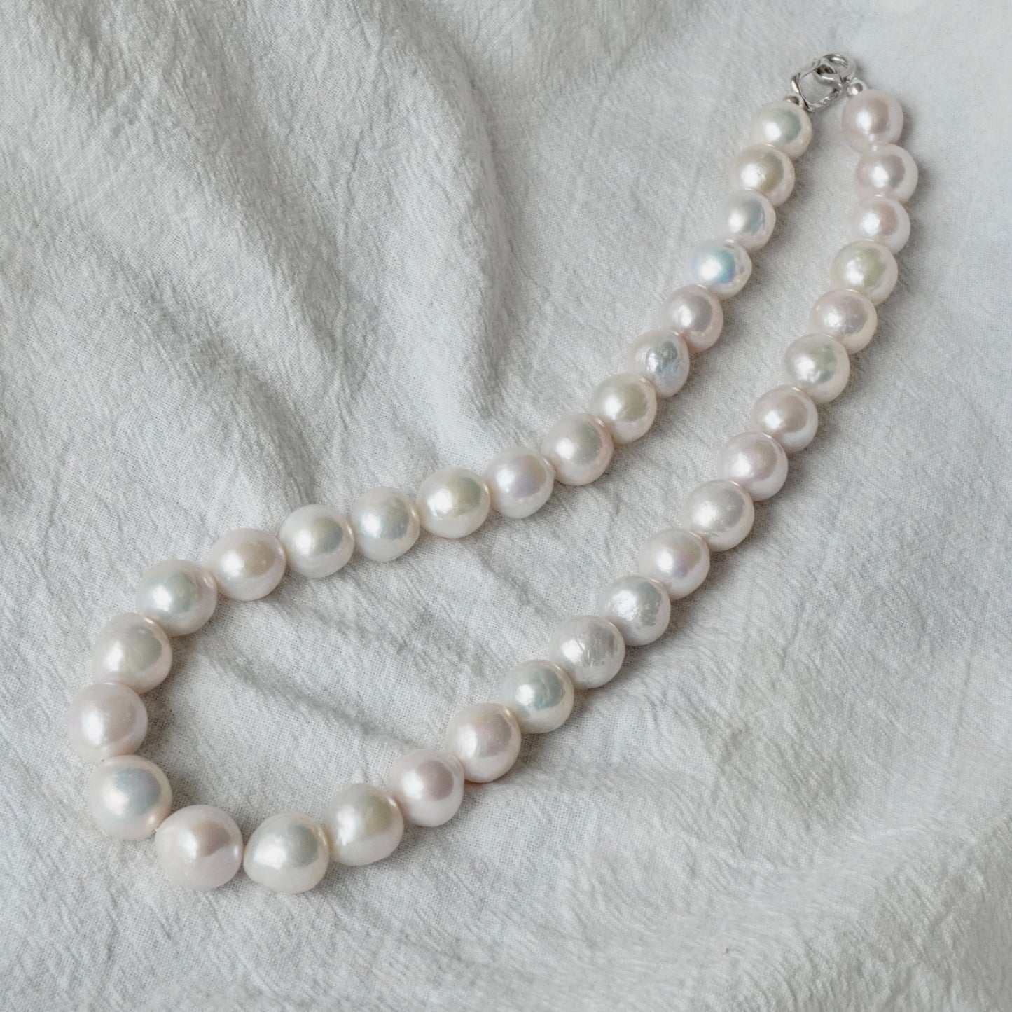 10.5mm-12mm Pearl Necklace #121