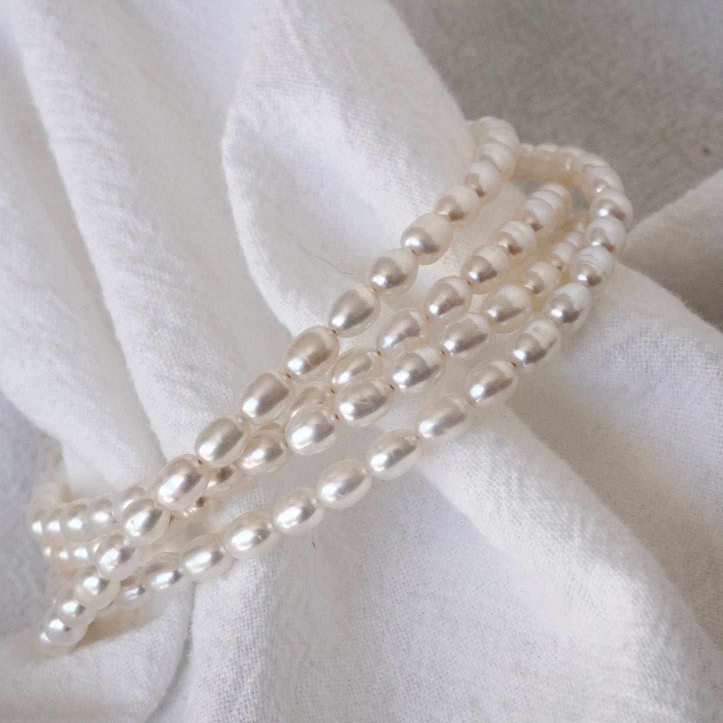 4mm Pearl Necklace #115