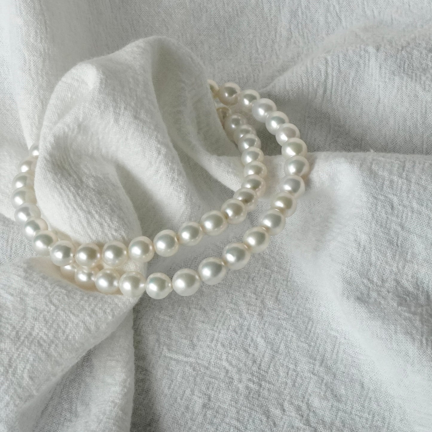 6-6.5mm Pearl Necklace #126