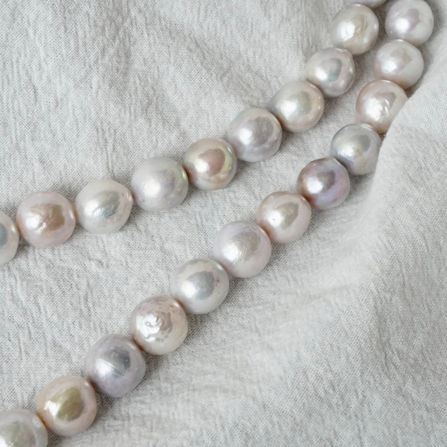 10.5mm-12mm Pearl Necklace #120