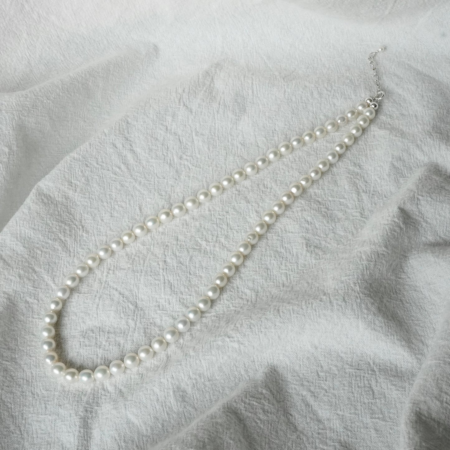 6-6.5mm Pearl Necklace #126