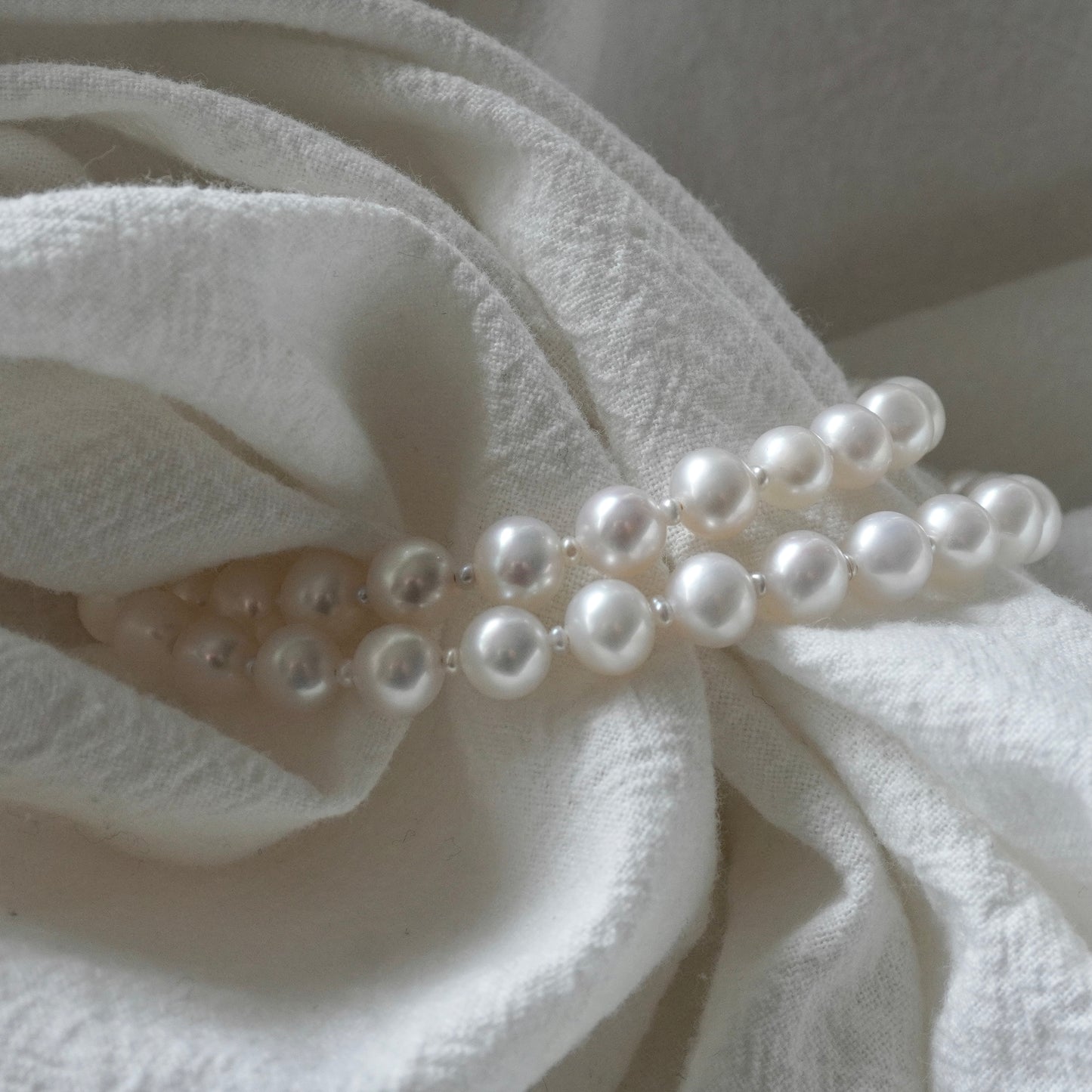 6.5-7.5mm Pearl Necklace #130