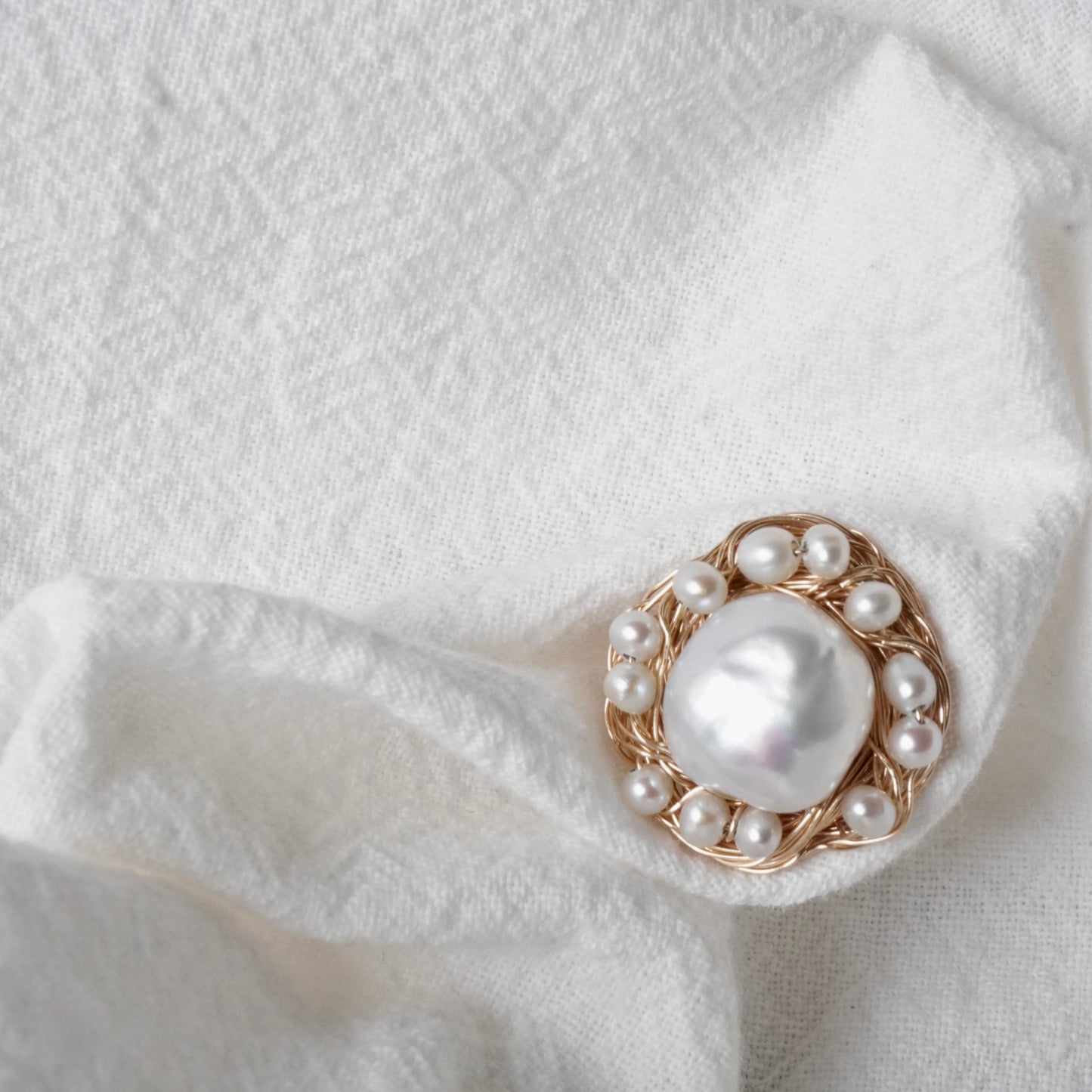 Pearl Brooch #2