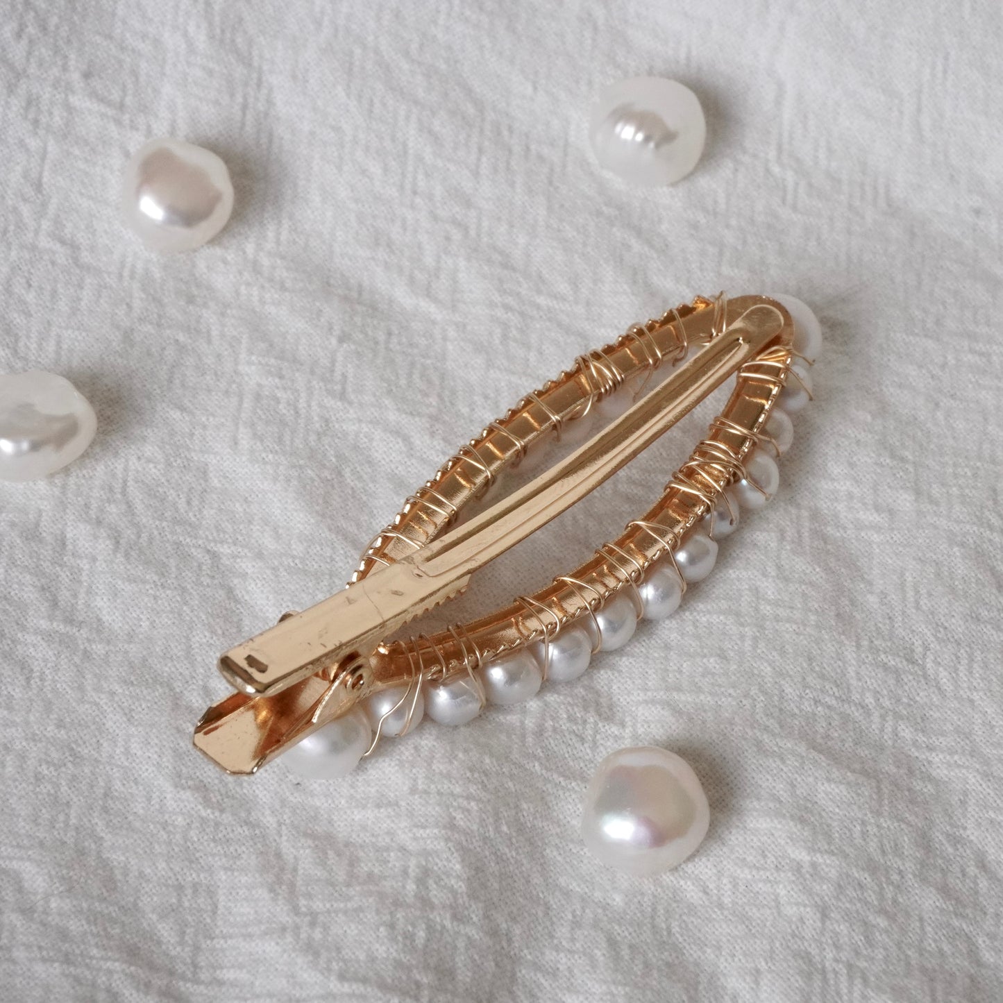 Pearl Hair Clip #7