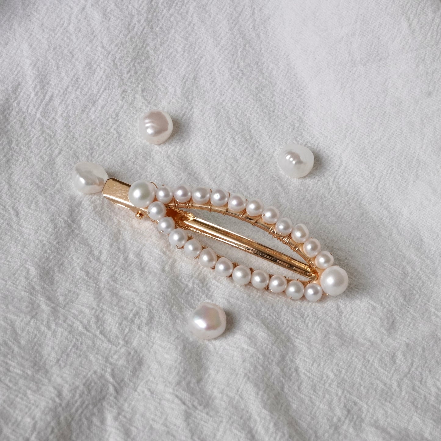 Pearl Hair Clip #7