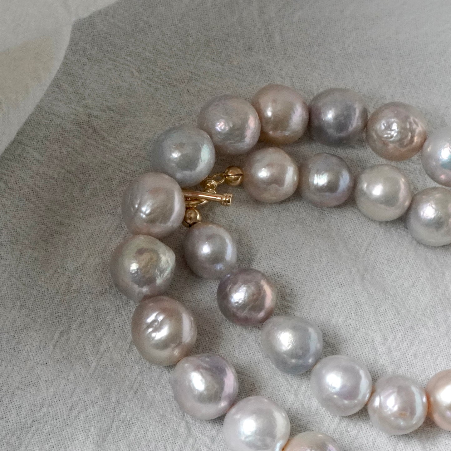 10.5mm-12mm Pearl Necklace #120