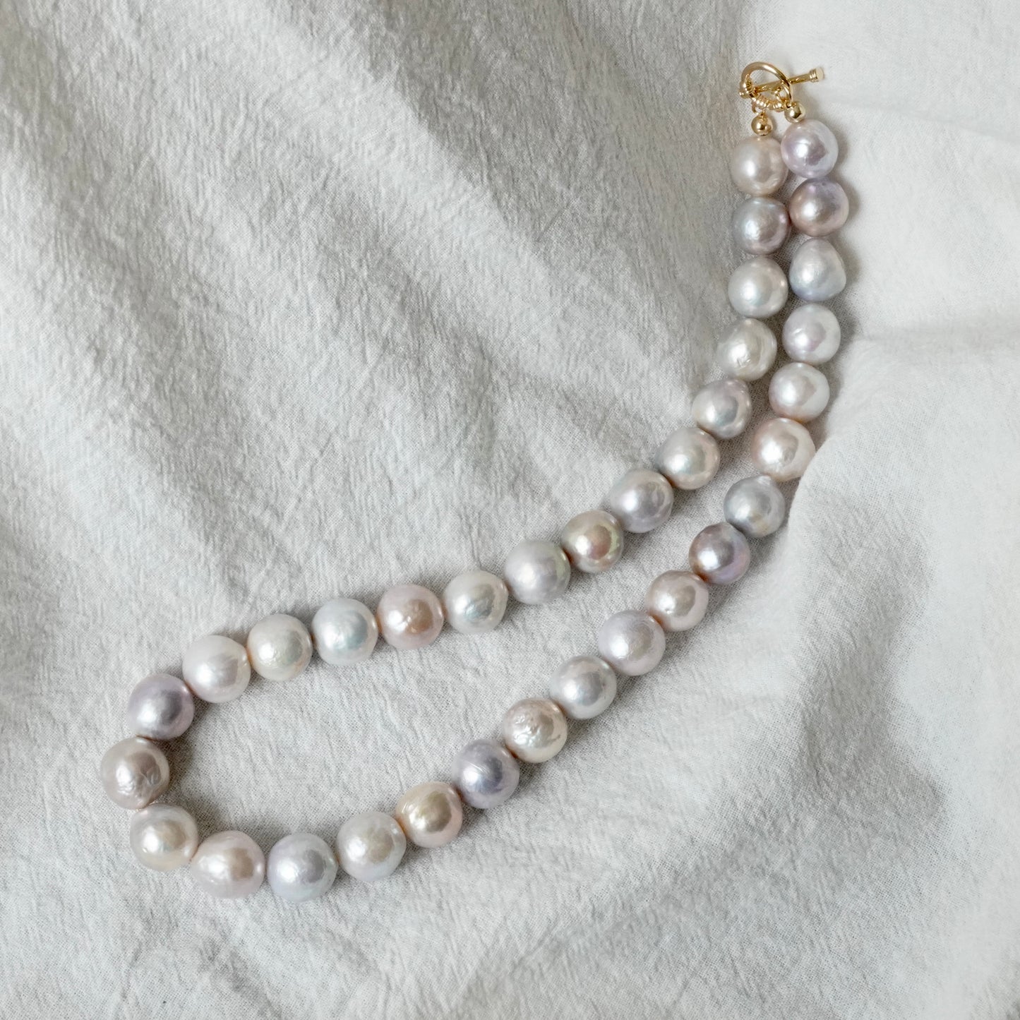 10.5mm-12mm Pearl Necklace #120