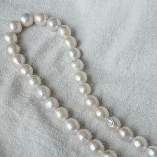 10.5mm-12mm Pearl Necklace #121