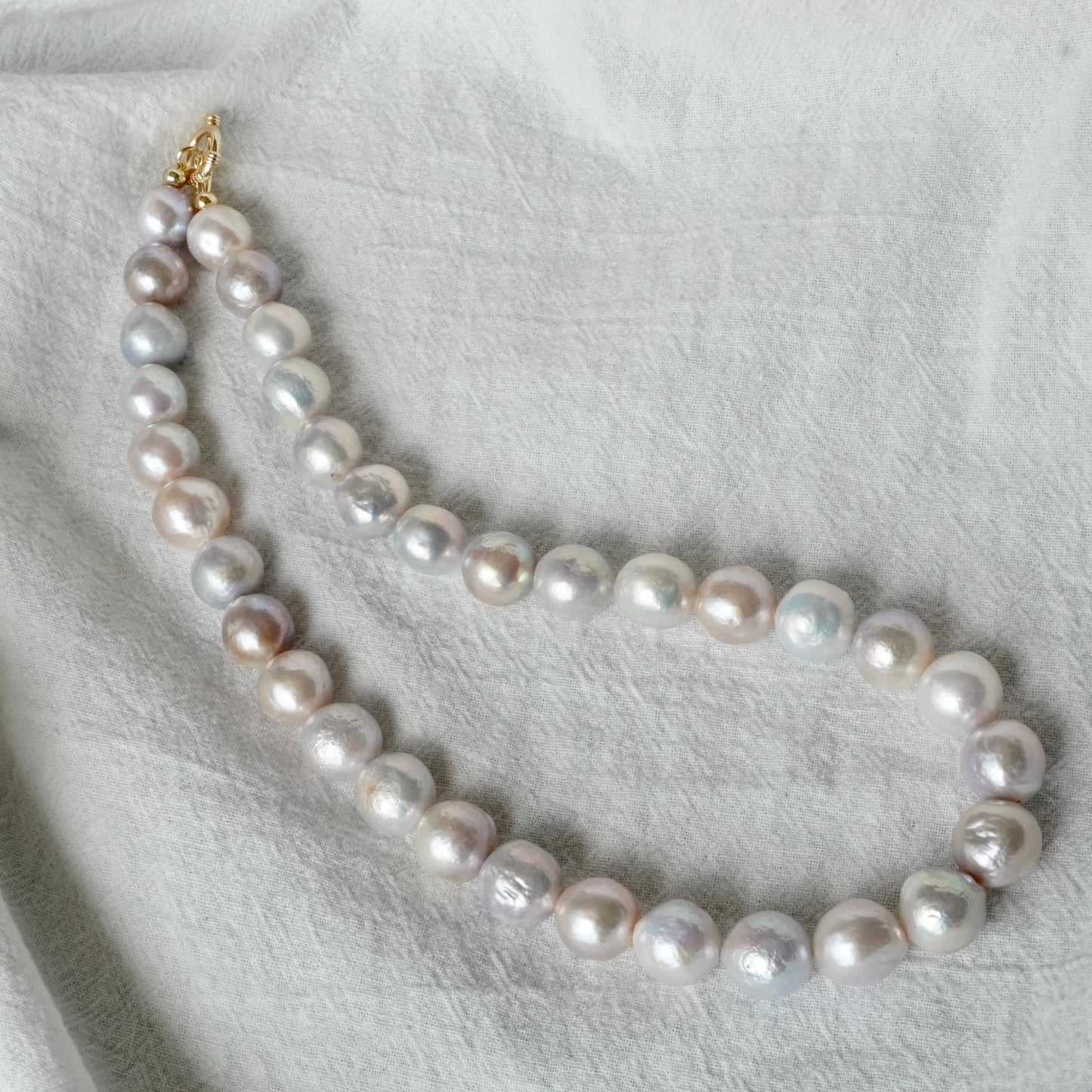 10.5mm-12mm Pearl Necklace #120