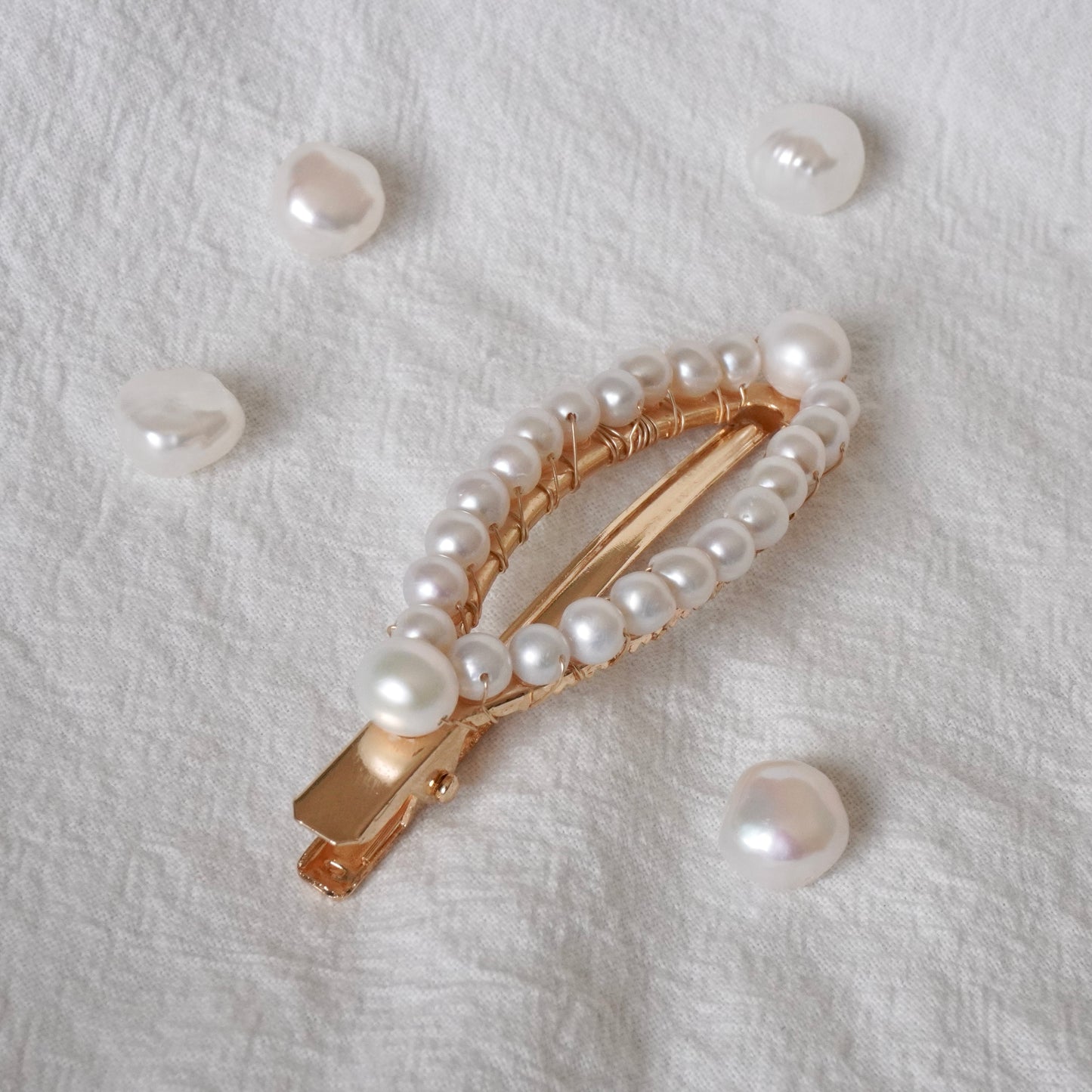 Pearl Hair Clip #7