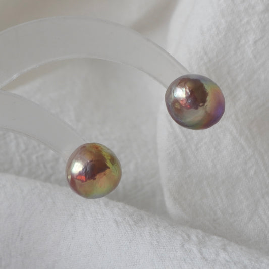 11mm-12mm Pearl Earring #93