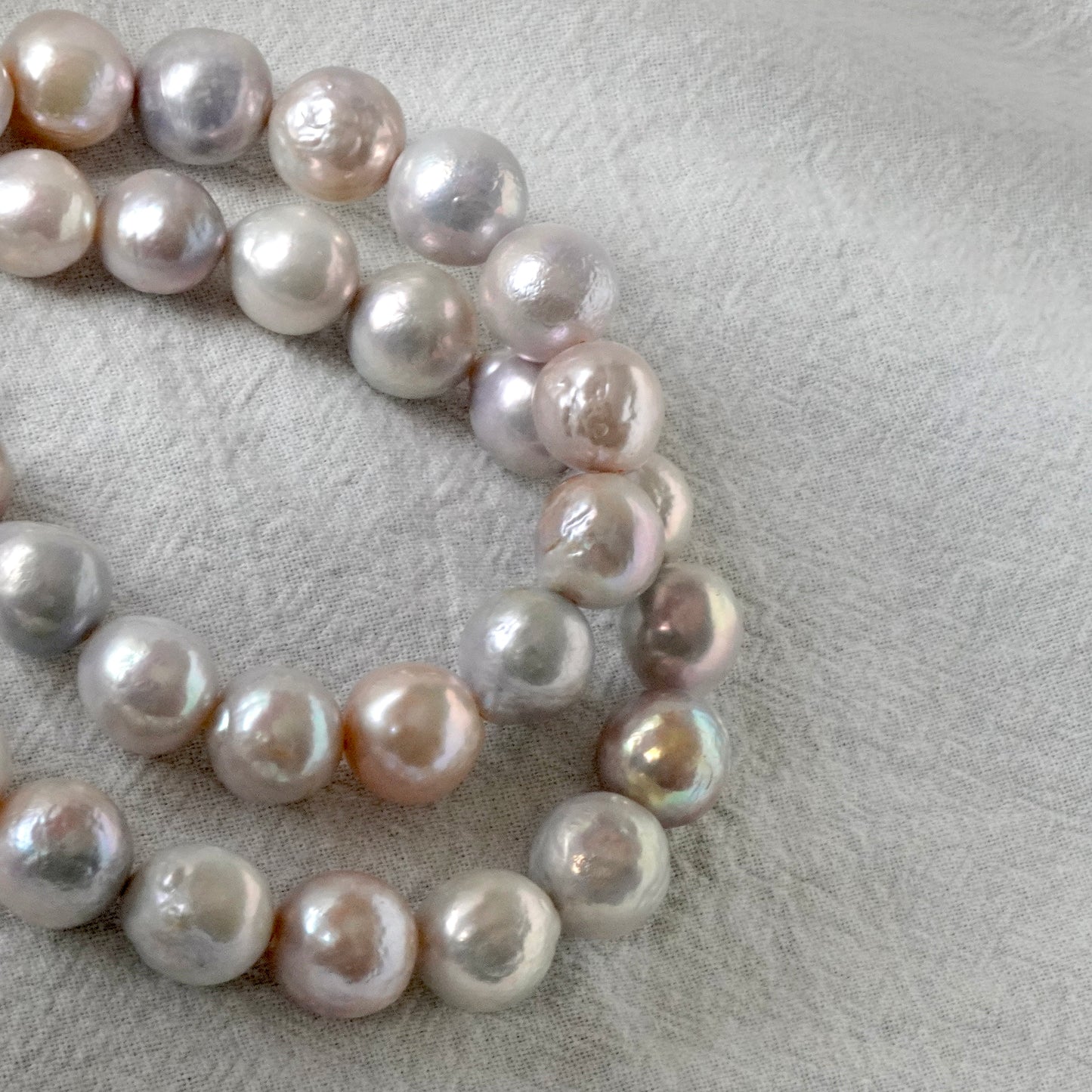 10.5mm-12mm Pearl Necklace #120