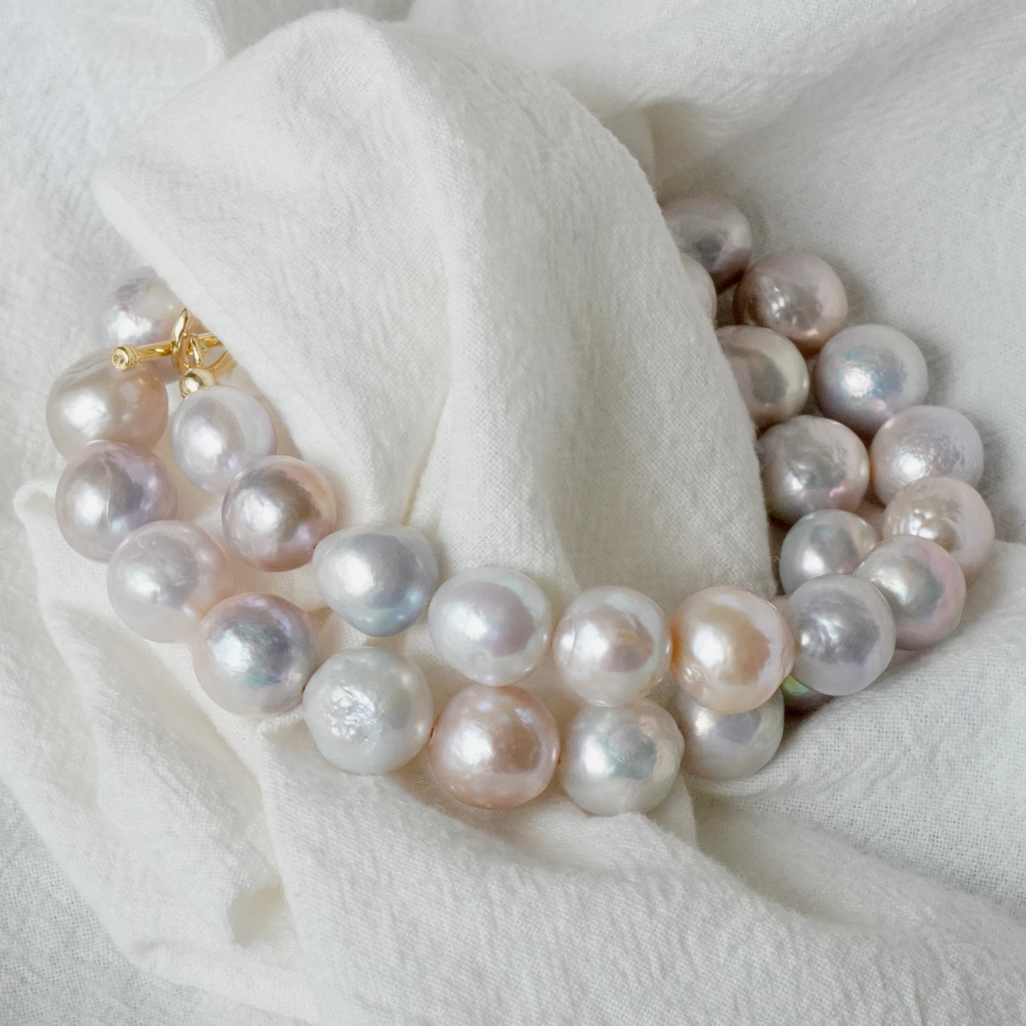 10.5mm-12mm Pearl Necklace #120