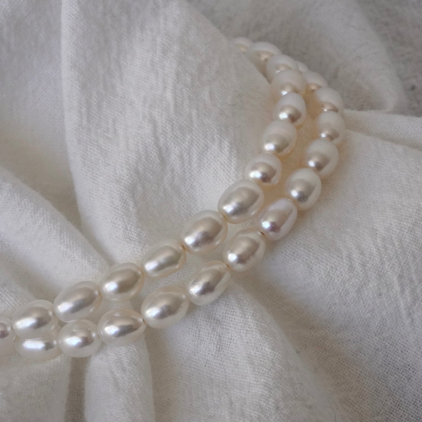 5-5.5mm Pearl Necklace #114