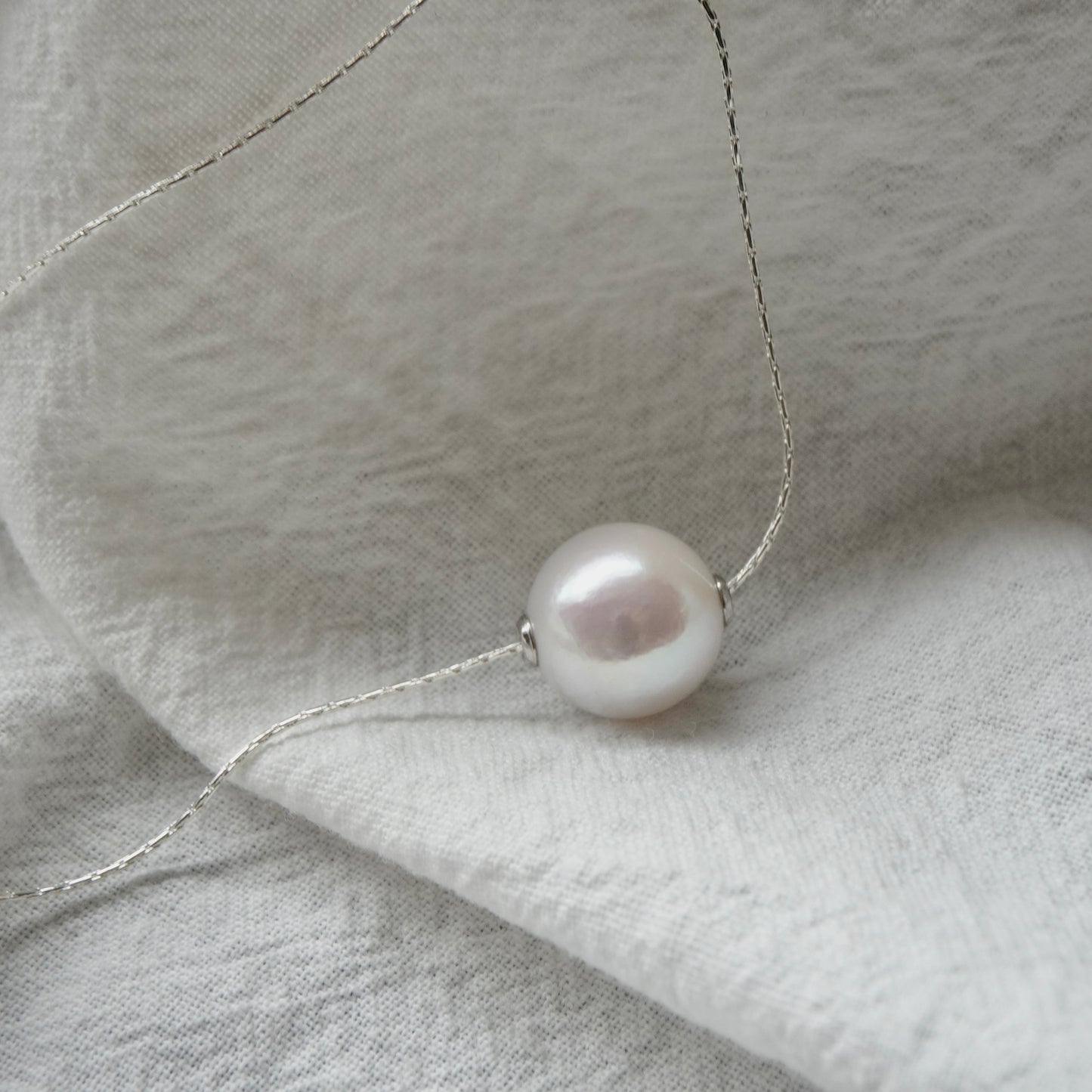 12.5mm Edison Pearl Necklace #2