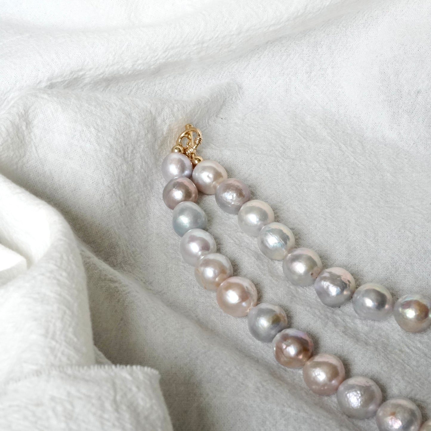 10.5mm-12mm Pearl Necklace #120