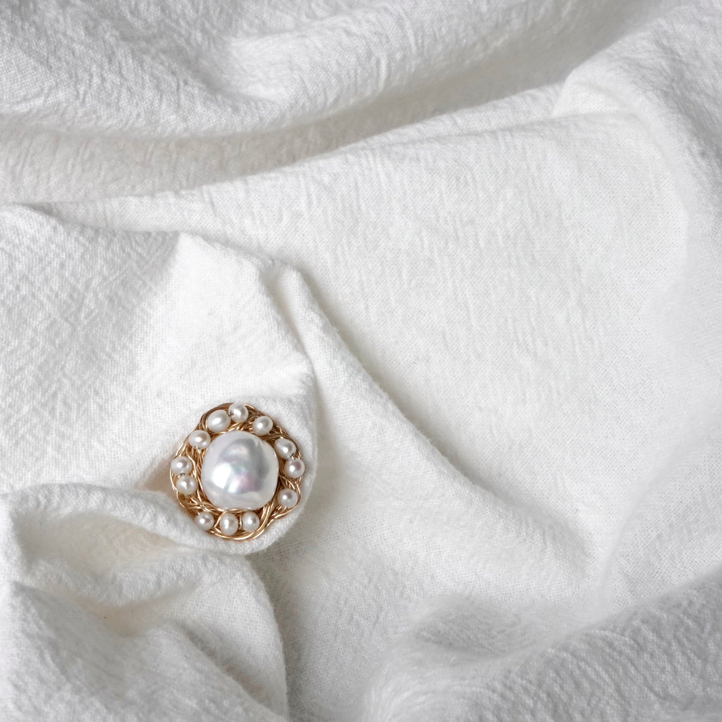 Pearl Brooch #2