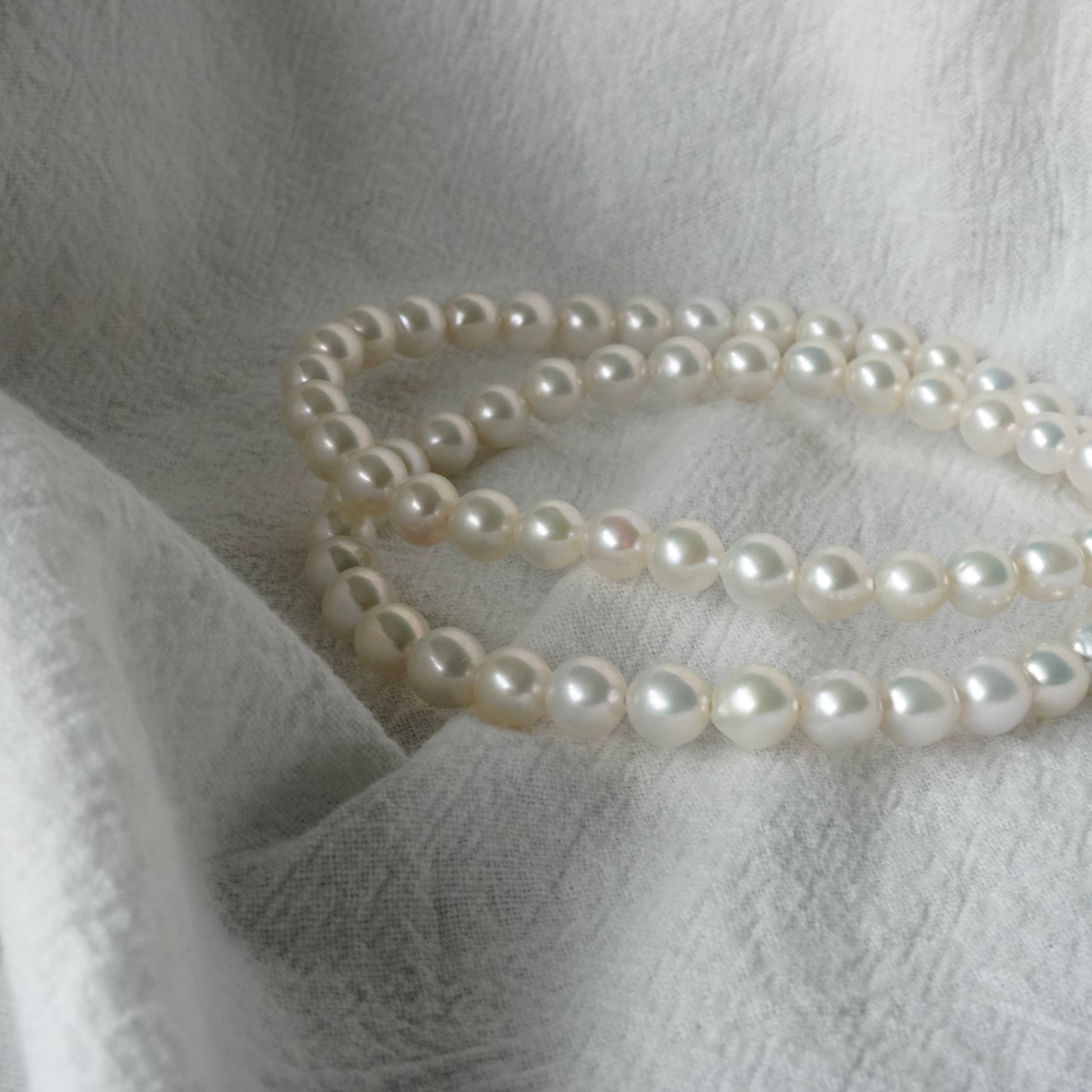 6-6.5mm Pearl Necklace #126