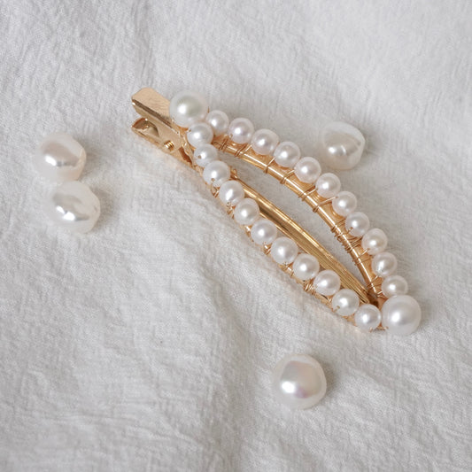 Pearl Hair Clip #7