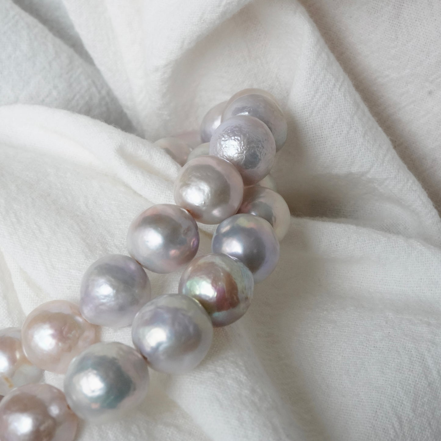 10.5mm-12mm Pearl Necklace #120