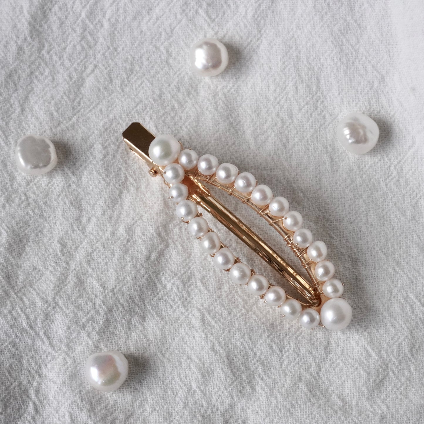 Pearl Hair Clip #7