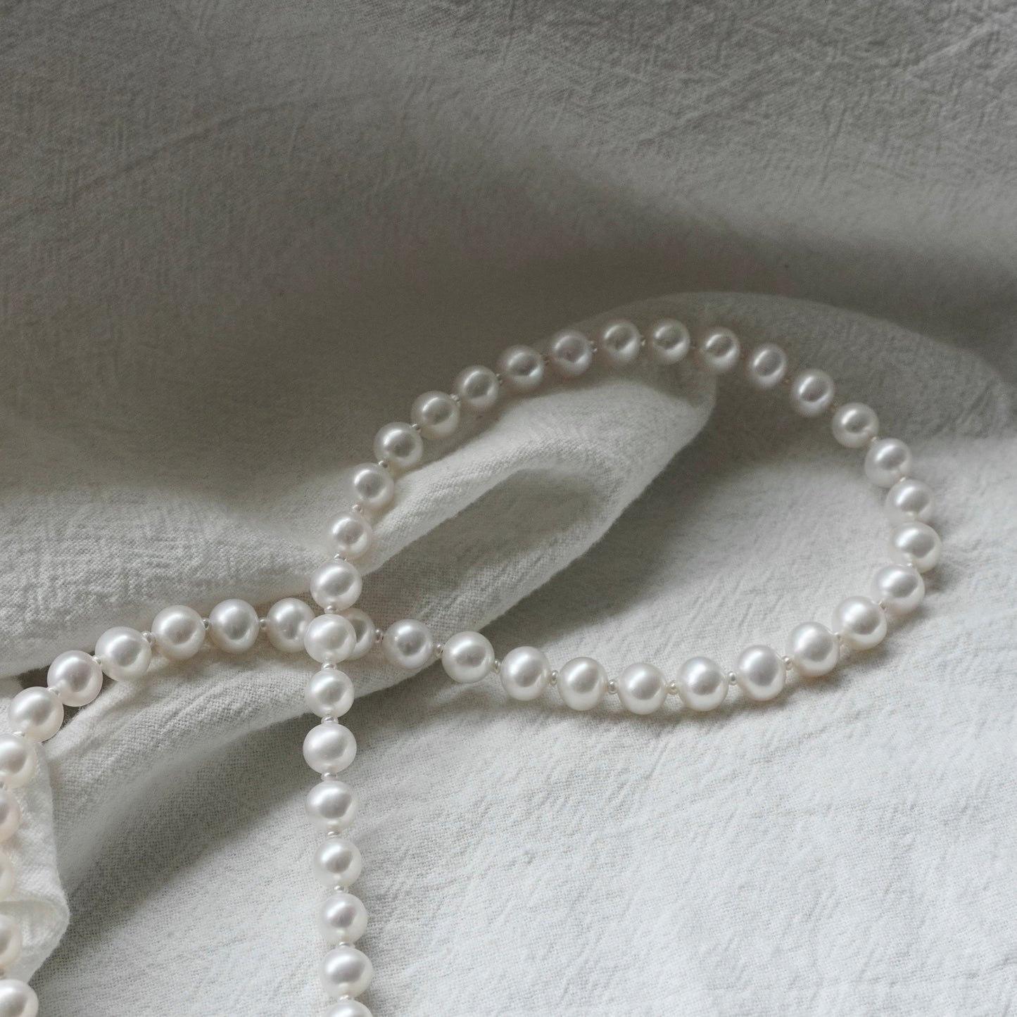 6.5-7.5mm Pearl Necklace #130