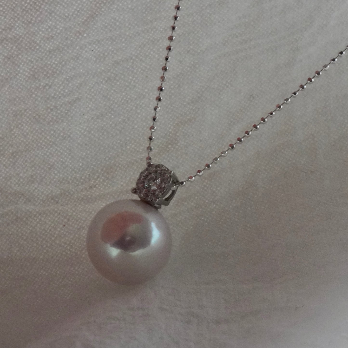 11mm Edison Pearl Pendant #1