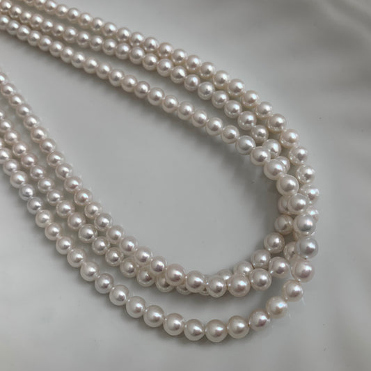 4.5mm Pearl Necklace #49