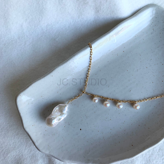 Adjustable Pearl Necklace #15