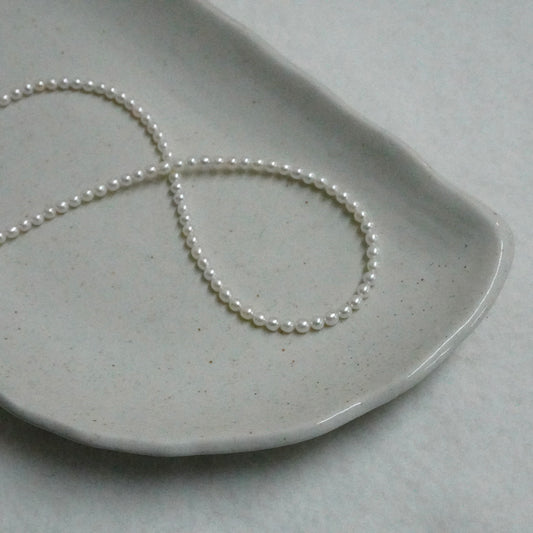 3.5mm - 4mm Pearl Necklace #48