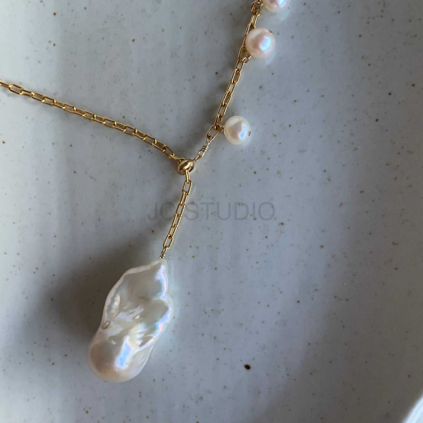 Adjustable Pearl Necklace #15